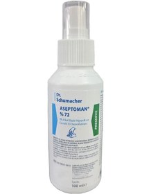 Resim Dr.schumacher Aseptoman %72 Alkol Bazlı Hijyenik El Dezenfektanı 100ml 