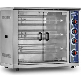 Resim Pimak Dik Tip Piliç Çevirme Makinesi Doğalgazlı 12 Piliç 