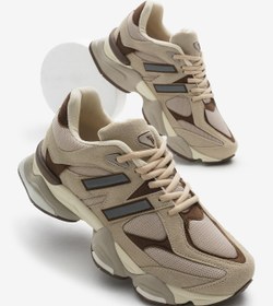 Resim Tonny Black Unisex Bej Poli Taban Anorak Desenli Yüksek Taban Bağcıklı Spor Ayakkabı 