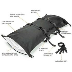 Resim Krıega Krp40 Rollpack Motosiklet Çantası Kamuflaj 