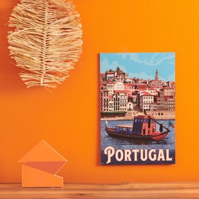 Resim Özverler Portekiz Mdf Tablo - Renkli - 20x30 cm 