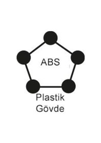 Resim Büyük Maket Bıçağı/Falçata Plastik Saplı Metal Uçlu Vt875101 