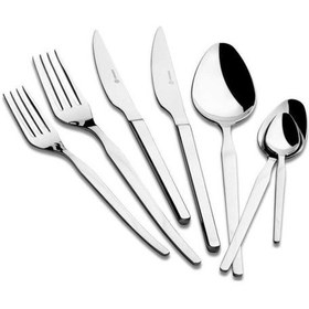 Resim Korkmaz A2416 Truva 84 Parça Çatal Kaşık Bıçak Seti 