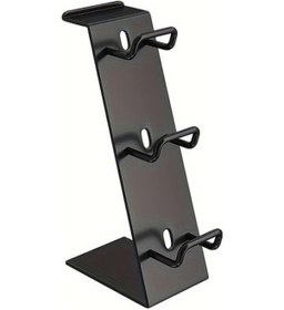 Resim Elmpaly Siyah Oyun Kumandası & Kulaklık Askısı - Ps5, Ps4, Xbox, Switch İçin Dayanıklı Çelik Düzenleyici 