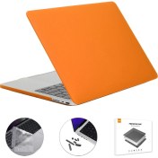 Resim Enkay MacBook A2442 Için Abd Versiyonu 3'ü 1 Arada Dizüstü Bilgisayar Kapağı Seti Turuncu (Yurt Dışından) 