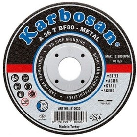 Resim Karbosan 115x3.0 Metal Kesici Taş "50 Adet" 