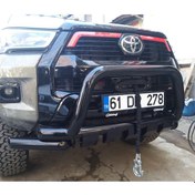 Resim Nissan Skystar Ön Koruma Shark 76Lık Siyah 