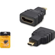 Resim HDMI Dişi To HDMI Mıcro Erkek Çevirici Hadron HDX-1267 