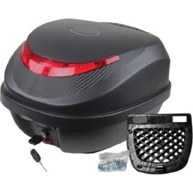 Resim Rexx 32 Lt Karbon Sırt Dayama Detaylı Motosiklet Çantası 