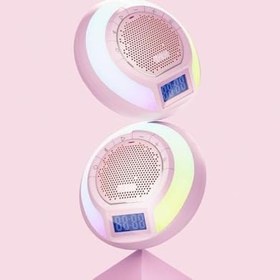 Resim Tribit AquaEase IPX7 Su Geçirmez, 18 Saat Oynatma Süresi Dahili Mikrofon Işıklı Hoparlör Pembe 