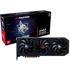 Resim PowerColor Hellhound Radeon RX9070XT 16 G - L/OC GDDR6 256 Bit Gaming Ekran Kartı 