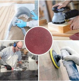 Resim Gfb 6904 Cırtlı Disk Zımpara Deliksiz 115 Mm 120 Kum 