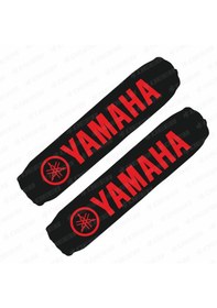 Resim Yamaha Baskılı Amortisör Çorabı Kılıfı Kırmızı 