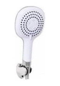 Resim Mafsallı Duş Seti Kaş Beyaz - Krom 