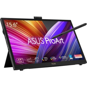 Resim Asus Zenscreen PA169CDV 15.6 Tasınabılır Profesyonel USB Monitör IPS 3840X2160 HDMI Usb-C mm Vesa 3yıl 10 Parmak Dokunmatık Panel 100% Srgb Eyecare Kalem Ile Kolay Kullanım 