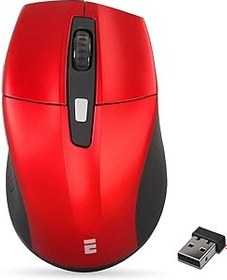Resim Everest SM-861 Usb Kırmızı 800/1200/1600dpi Süper Sessiz Kablosuz Mouse 