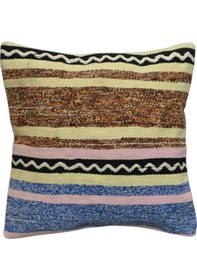 Resim Zehra Abla Halı Yeni El Dokuma Dekoratif Kilim Kırlent Yastık Kılıfı 6043 