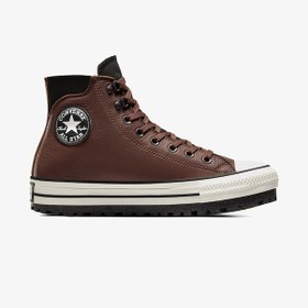 Resim Converse Chuck Taylor All Star City Trek Unisex Kahverengi Deri Bot A08559c Kahverengi 