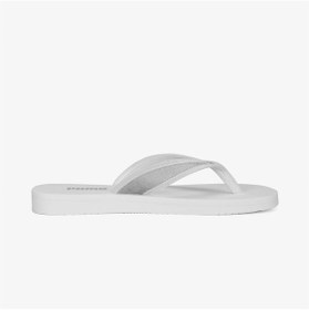 Resim Puma 389107-02 Sandy Flip Space Metallics Kadın Beyaz Spor Terlik Beyaz 
