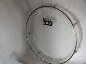 Resim Plexie Glass Clear Frame Drum Bendir Percussion , Tar 
