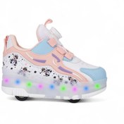 Resim p papuccum ortopedi çocuk ayakkabıları ÇOCUK PATENLİ IŞIKLI SPOR AYAKKABISI & TEKERLEKLİ SNEAKERS 