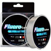 Resim 100m Florokarbon Balıkçılık Yem Hattı 4.13-34.32LB Karbon Fiber Lider Uçan Balıkçılık Hattı Süper Yumuşak Hattı Pesca 