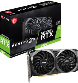 Resim MSI GeForce RTX 3060 Ventus 2X 12G OC 12GB GDDR6 192 Bit LHR Ekran Kartı 