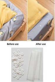 Resim naque Yorgan Kılıfı Sabitleme Nevresim Klips Takımı Pulları Ve Kılçıkları 