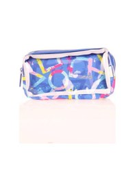 Resim Kaukko Transparent Spring Kalem Çantası Blue Ps K2604 