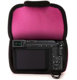 Resim MegaGear Panasonic Lumix DMC-Gx85, GX80 Neopren Kamera Kılıfı 