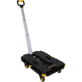 Resim AyrStore PC532 137KG 62X45CM Dört Tekerli Çekme Kollu Yük ve Paket Taşıma Arabası 