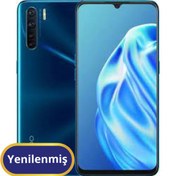 Resim Oppo A91 Yenilenmiş TR Garanti | 128 GB 8 GB Mavi 