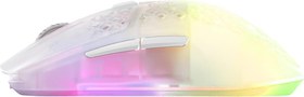 Resim SteelSeries Aerox 3 RGB Ghost Edition Şarjlı Optik Kablosuz Oyuncu Mouse - Teşhir 