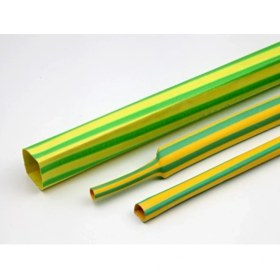 Resim Sari Yeşil Daralan 6.4 Mm Makaron 100 Metre Rulo 