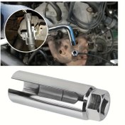 Resim 22mm Krom Vanadyum Çelik Oksijen Sensörü Anahtarı - Kolay Kılıf Çıkarma için Dayanıklı Araç Bakım Aracı 