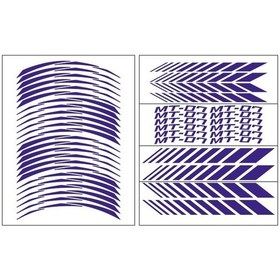 Resim GOGO JANT ŞERİDİ MT07SRT005 MAVİ REFLEKTÖRLÜ YAMAHA MT-07 14-21 