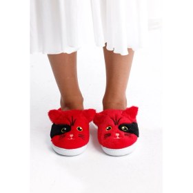 Resim Caty Peluş Kadın Ev Terliği 