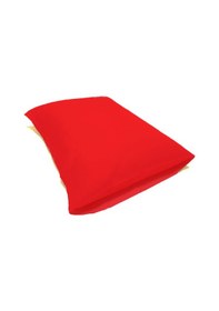 Resim %100 Pamuklu Ranforce Yastık Kılıfı - Kırmızı - 2'li Set 50x70 - Kırmızı 