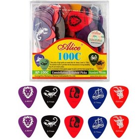 Resim Alice Ap-100c Model 100 Adet Kutulu Sesüloit Gitar Penası-100 Ad 