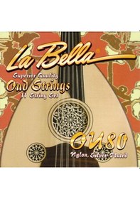 Resim La Bella Ou-80 Profesyonel Ud Teli Seti-Ud Mızrabı 