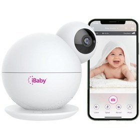 Resim İbaby M8l 1080p Akıllı Bebek Kamera Monitörü, Wifi Bebek Monitörü 