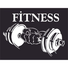 Resim Birim Matbaa FITNESS 5 STİCKER (77X57 CM) 