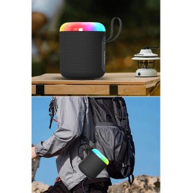 Resim Earldom A38 Rgb Işıklı Süper Bass Bt 5.3 Kablosuz Hoparlör - Siyah 