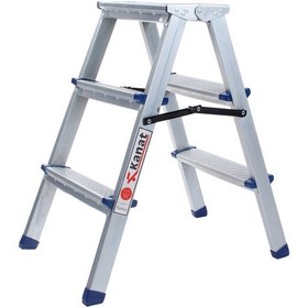 Resim Rita Twin Galvanizli Çift Çıkışlı Katlanabilir Merdiven-RM-613 