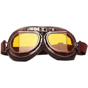 Resim Vintage Motosiklet Gözlükleri, Motokros Yarışçısı Spor Kask Güneş Gözlükleri, Yürüyüş Kayak Gözlükleri Havacı Gözlükleri Cruisergrey İçin 