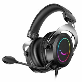 Resim Fifine Ampligame H3 Mikrofonlu RGB Kulak Üstü Oyuncu Kulaklığı 