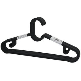 Resim 10pcs Plastik - Antrasit Gri Elbise Askısı 5358 Renkli 