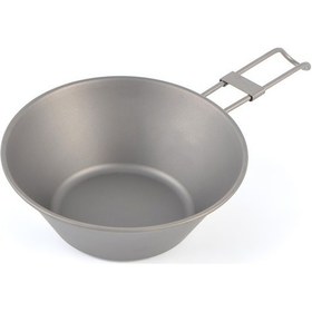 Resim Ranyeek Kampanyada Katlanır Titan Çelik Bardak - 300ml, Taşınabilir Ve Dayanıklı Outdoor Çözümü Gümüş 