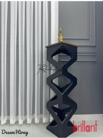 Resim Tül Perde Brillant Marka Mini Etek İşleme Hiray Desen Ekru 