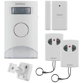Resim EVEREST EG-0313 2 KUMANDALI KABLOSUZ ALARM SETİ 